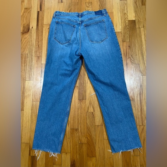 Abercrombie & Fitch Curve Love The 90s Straight Ultra High Rise Jean - Picture 3 of 3